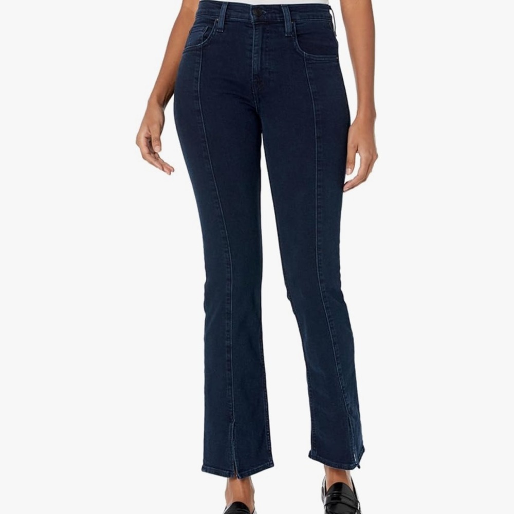 HUDSON Women's Barbara High-Rise Baby Boot Jeans Blue Size 31